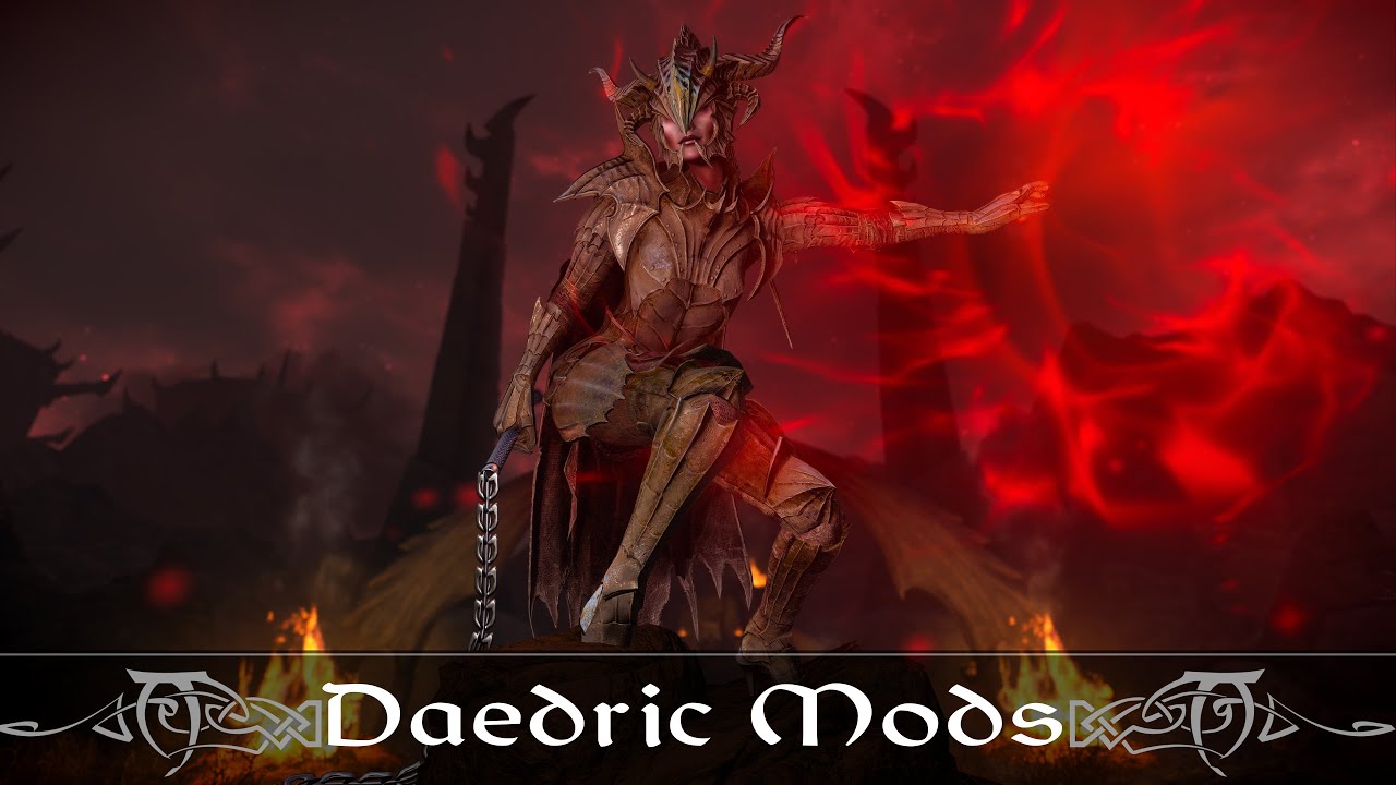 The Mods You Need to Become a Daedric Worshiper - Mehrunes Dagon Champion
