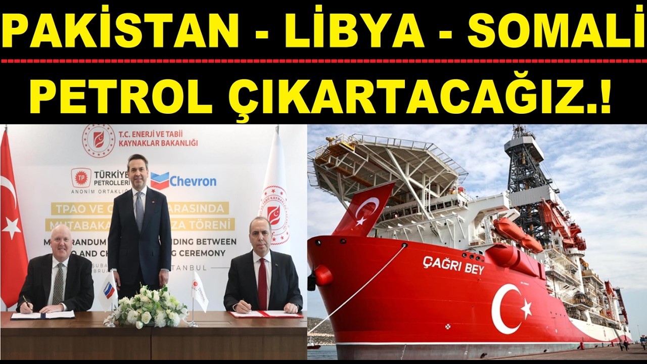 İMZALAR ATILDI...! HER YERDEN PETROL &Ccedil;IKARTACAĞIZ.!
