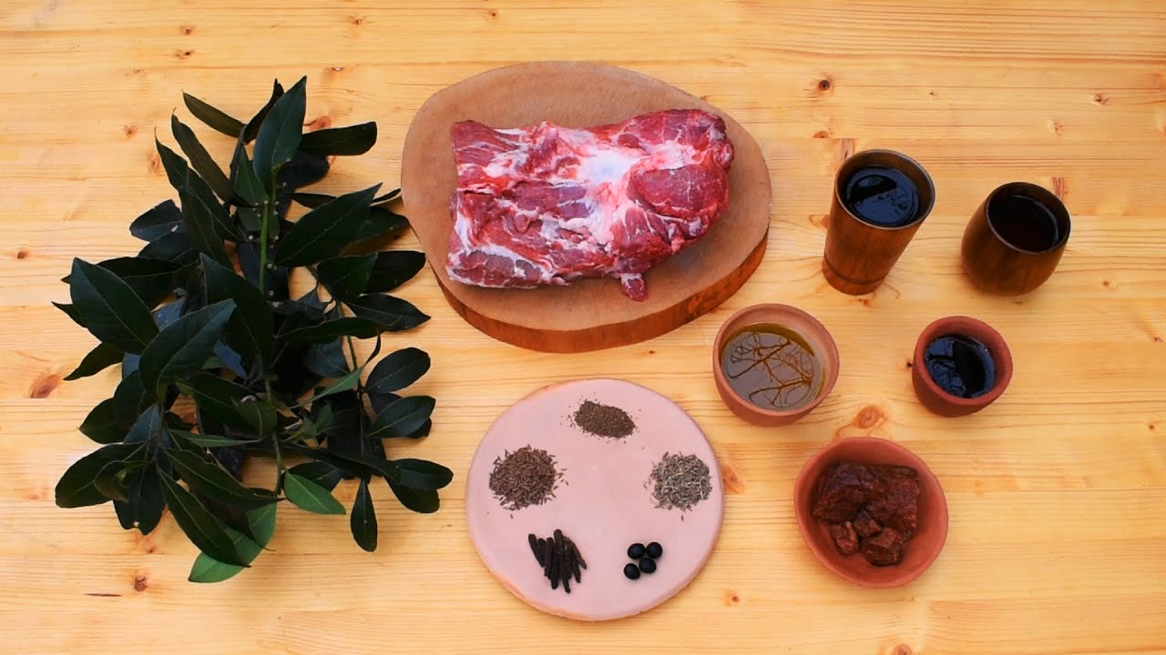 Pork Laureate - Porcellum Laureatum - Ancient Roman Saturnalia Recipe