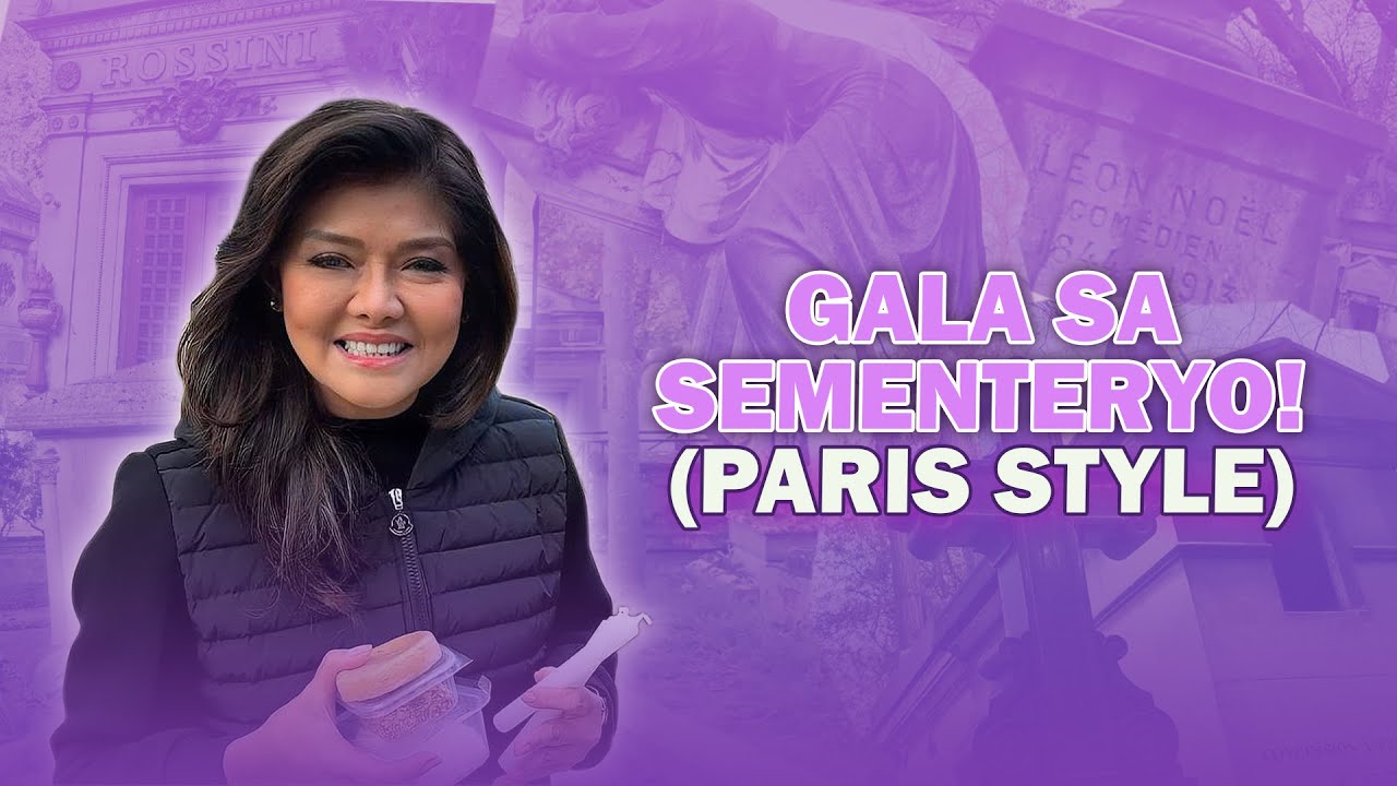 Gala sa Sementeryo?!! (Paris Style) I Sen. Imee Marcos
