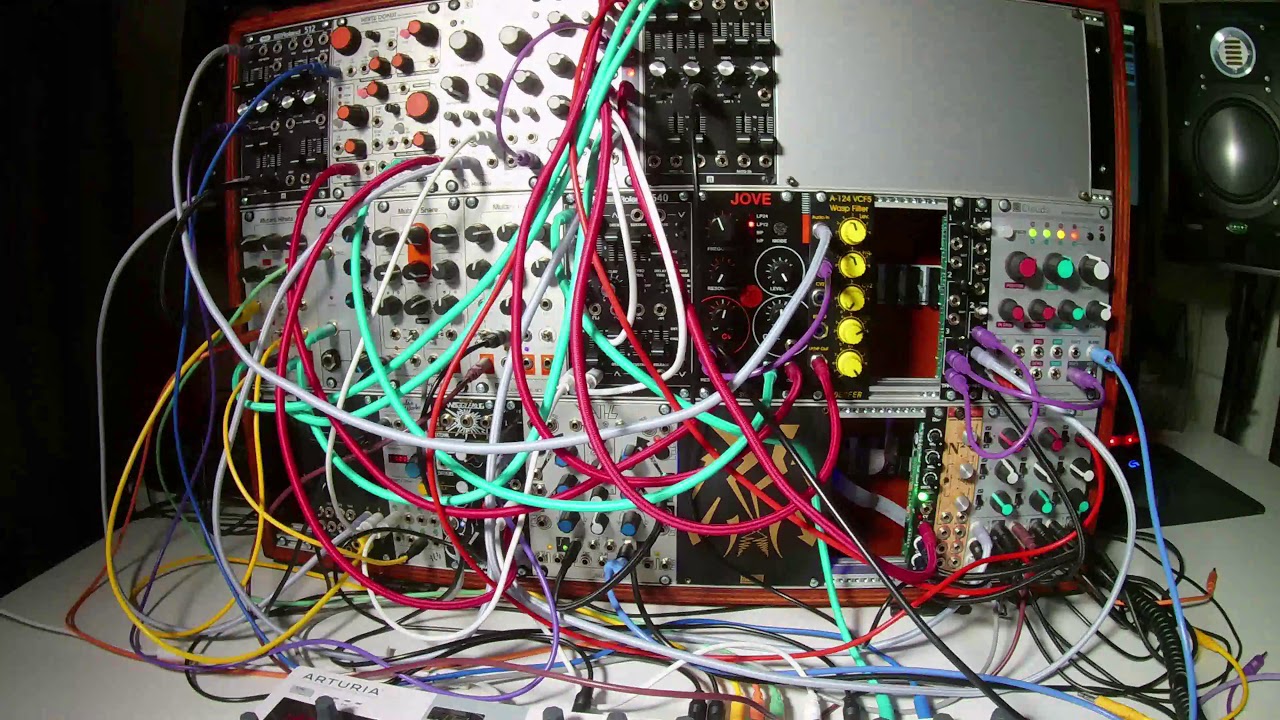 Modular Synth Patch Demo - Live Modular Techno - Electronic Music