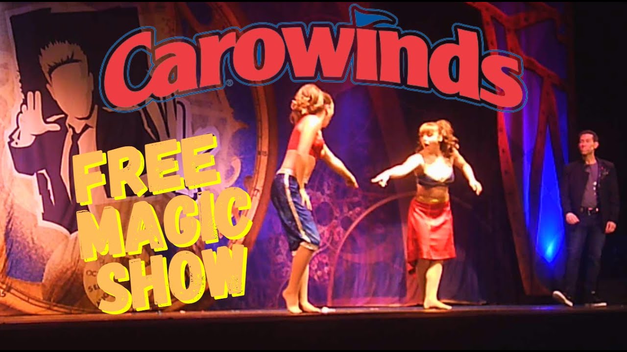 Carowinds Free Magic Show at famous Carowinds Theatre 50th Anniversary Celebrations Performance
