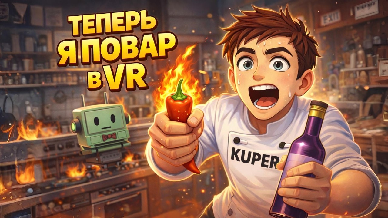 Я отравил клиентов в VR 😂 | Job Simulator VR