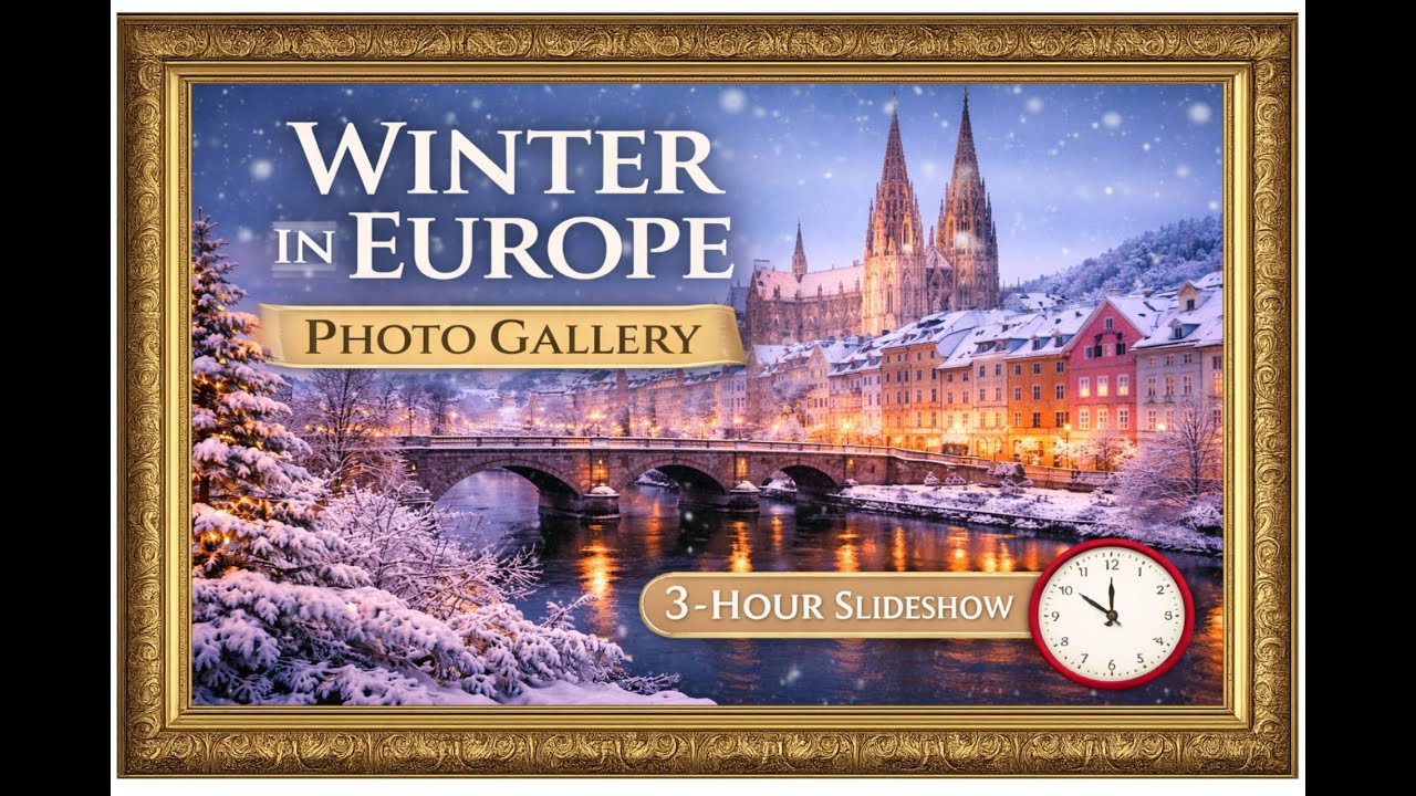 inter in Europe Photo Gallery | 3-Hour Relaxing Slideshow ❄️🏰