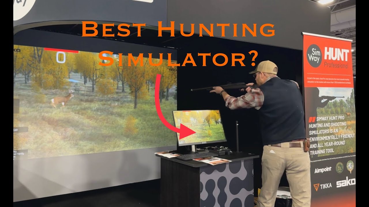 SimWay Hunt Simulator at the 2024 Western Hunt Expo