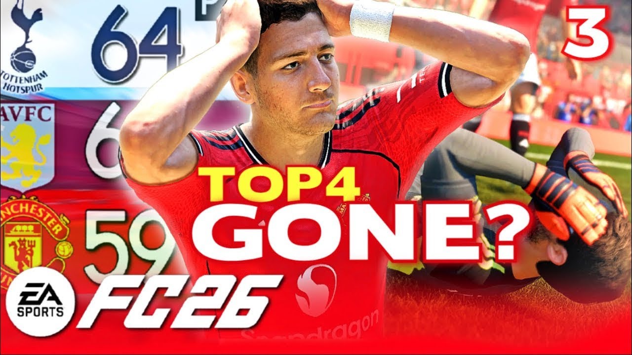 FC26 MAN UNITED РЕЖИМ КАРЬЕРЫ #3 - УПУЩЕННЫЕ ШАНСЫ!! + ХУДШЕЕ ПОРАЖЕНИЕ В ЭТОМ СЕЗОНЕ...😲