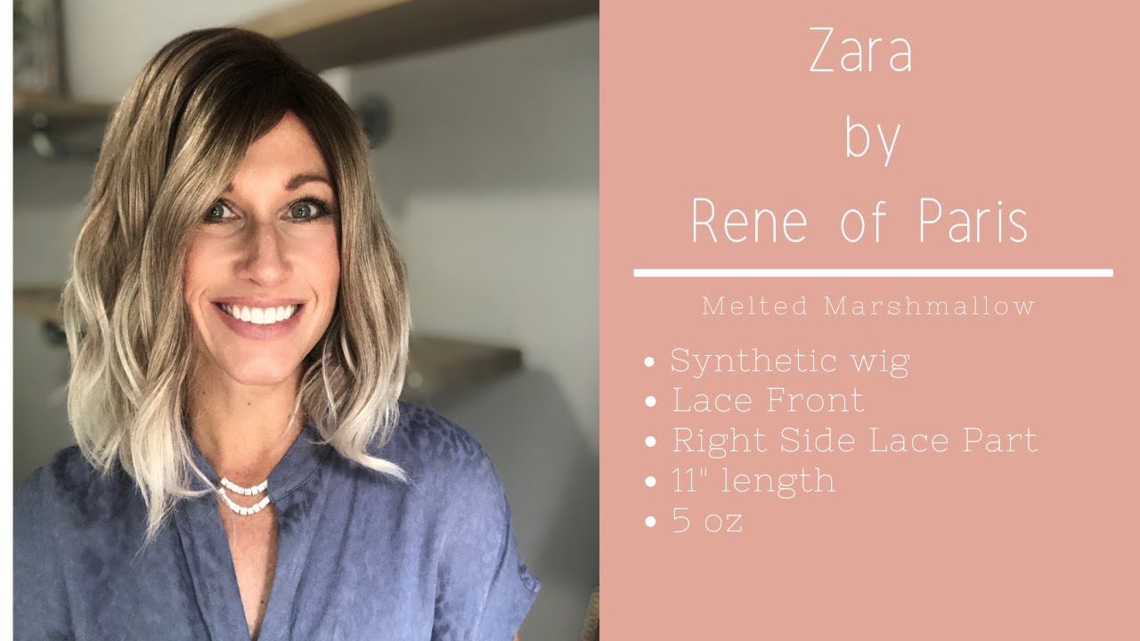 Zara by Rene of Paris in Melted Marshmallow - WigsByPattisPearls.com Wig Review