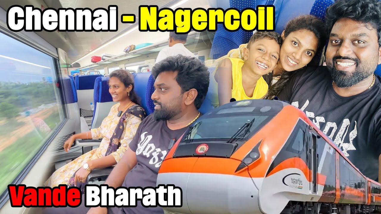 First time in Vande Bharath 🤕 Travelling to Native with Sherly Amma Appa