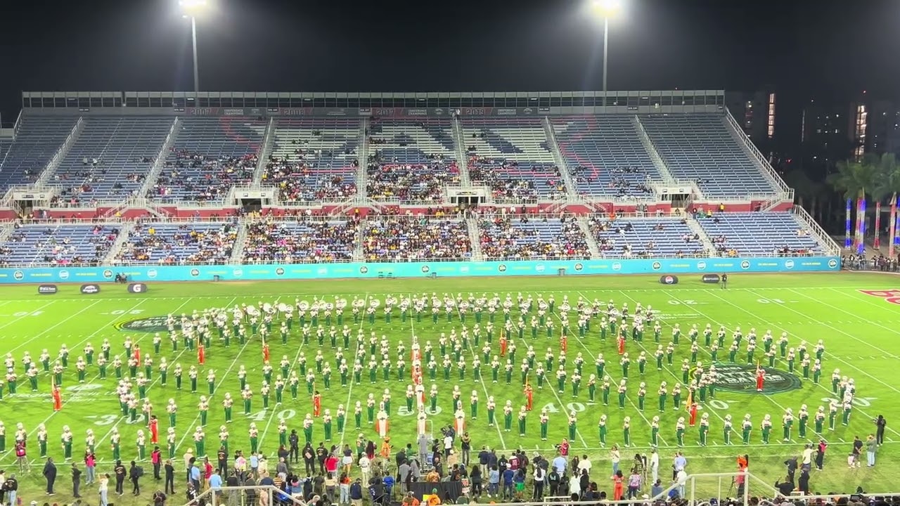 Florida A&M University marching 100 halftime national battle of the bands 2026