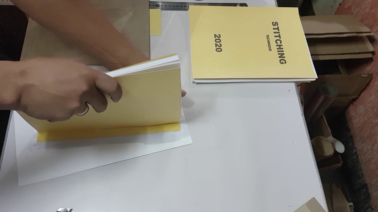 SIMPLE SOFT BINDING(Stapling & Stitching)