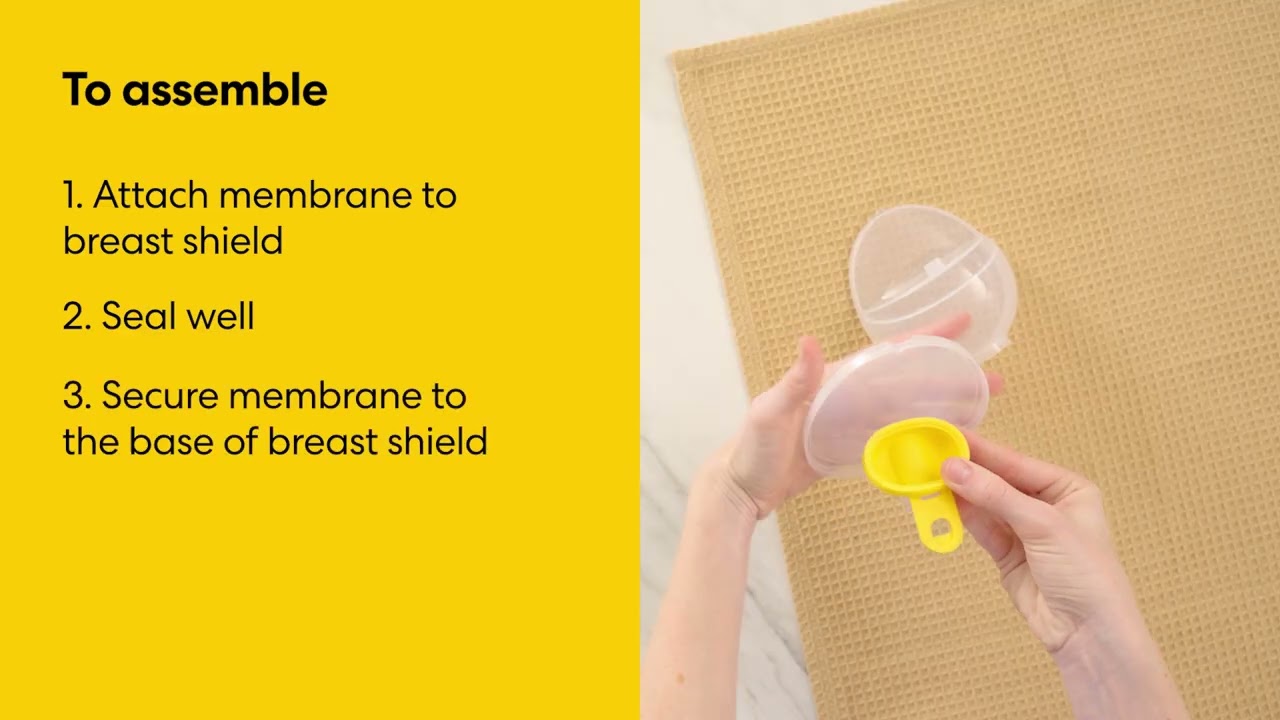 Assembling Your Motion InBra Breast Pump