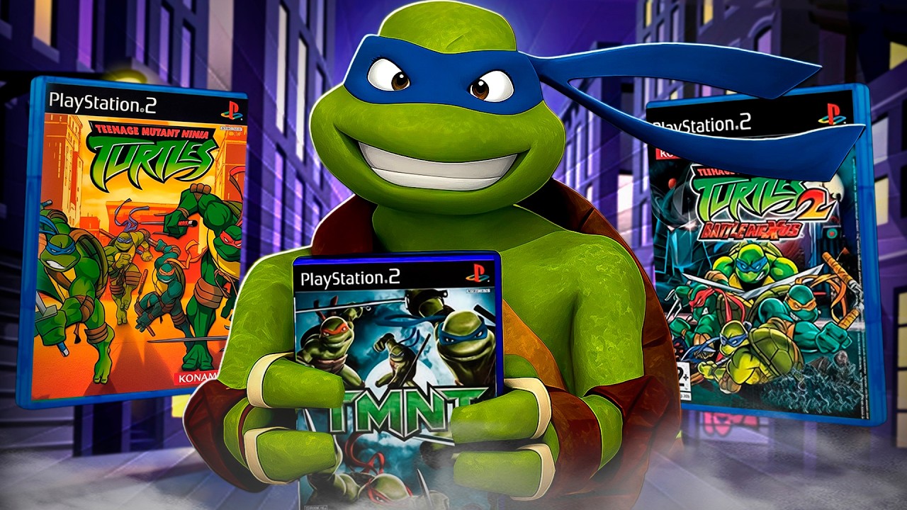 Probé TODOS los JUEGOS de las TORTUGAS NINJAS de PS2