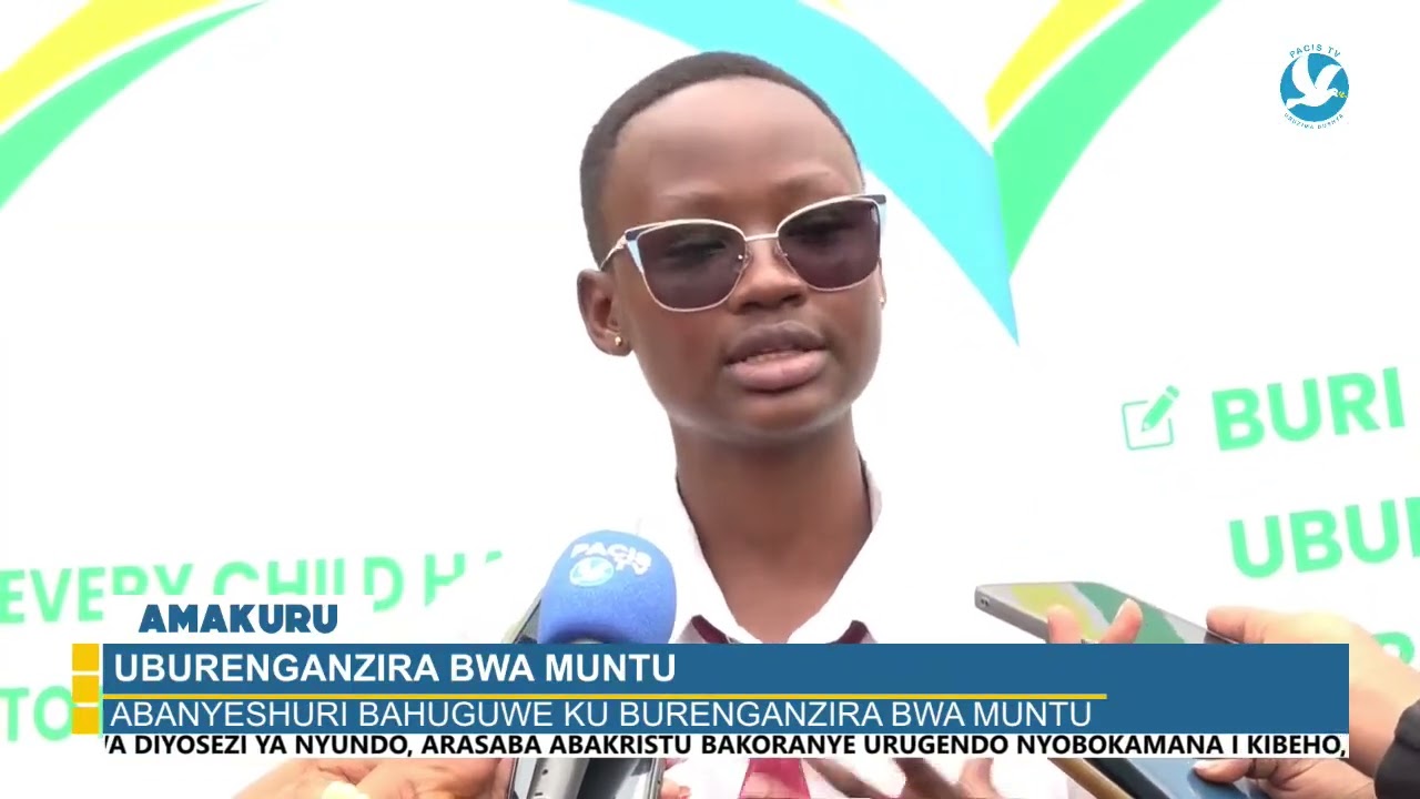 ABANYESHURI BAHUGUWE KU BURENGANZIRA BWA MUNTU