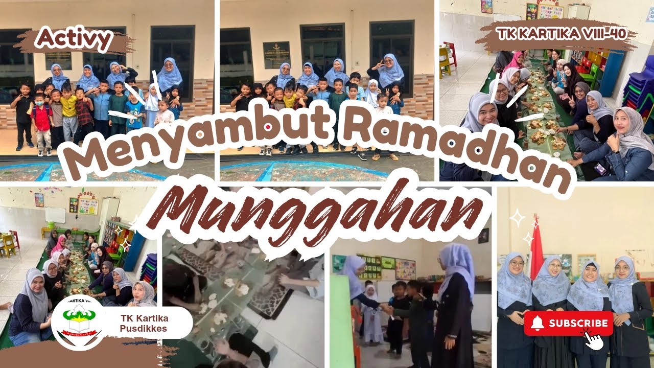 Munggahan Menyambut Ramadhan by TK KARTIKA PUSDIKKES ✨