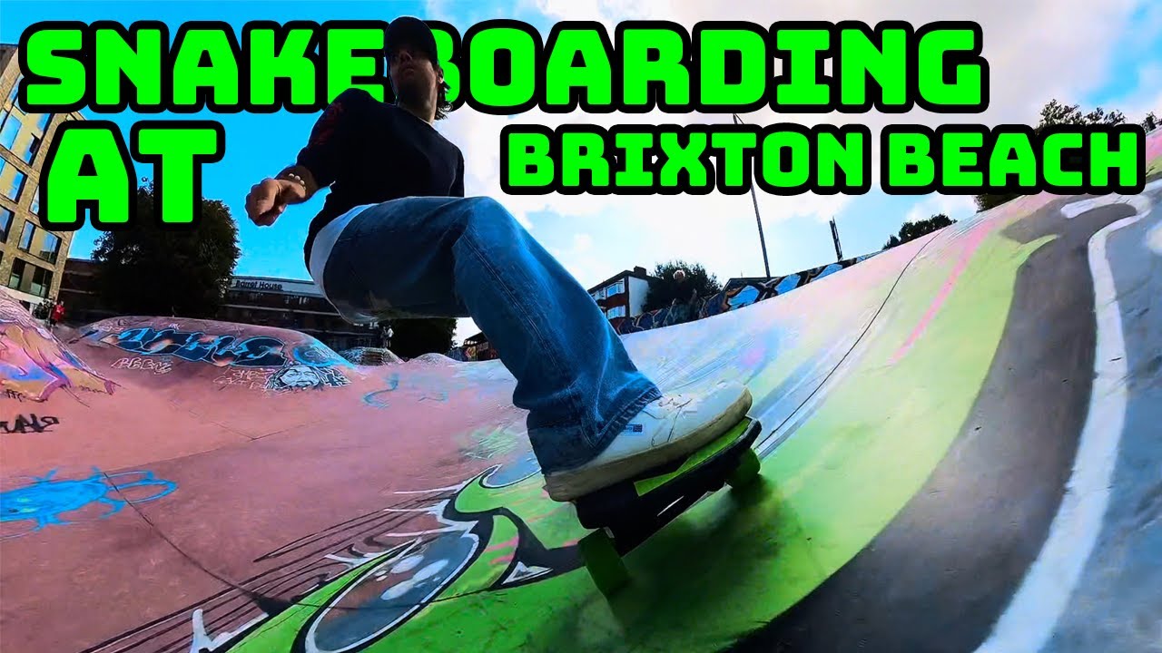 Snakeboarding at Stockwell Bowls!