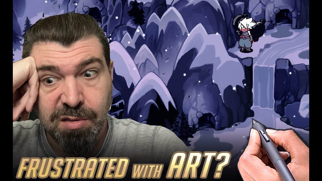 FRUSTRATED WITH ART? Try this