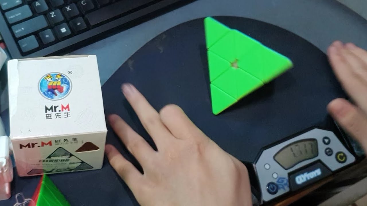 Pyraminx 1.88 Average of 5 on the Shengshou Mr.M 