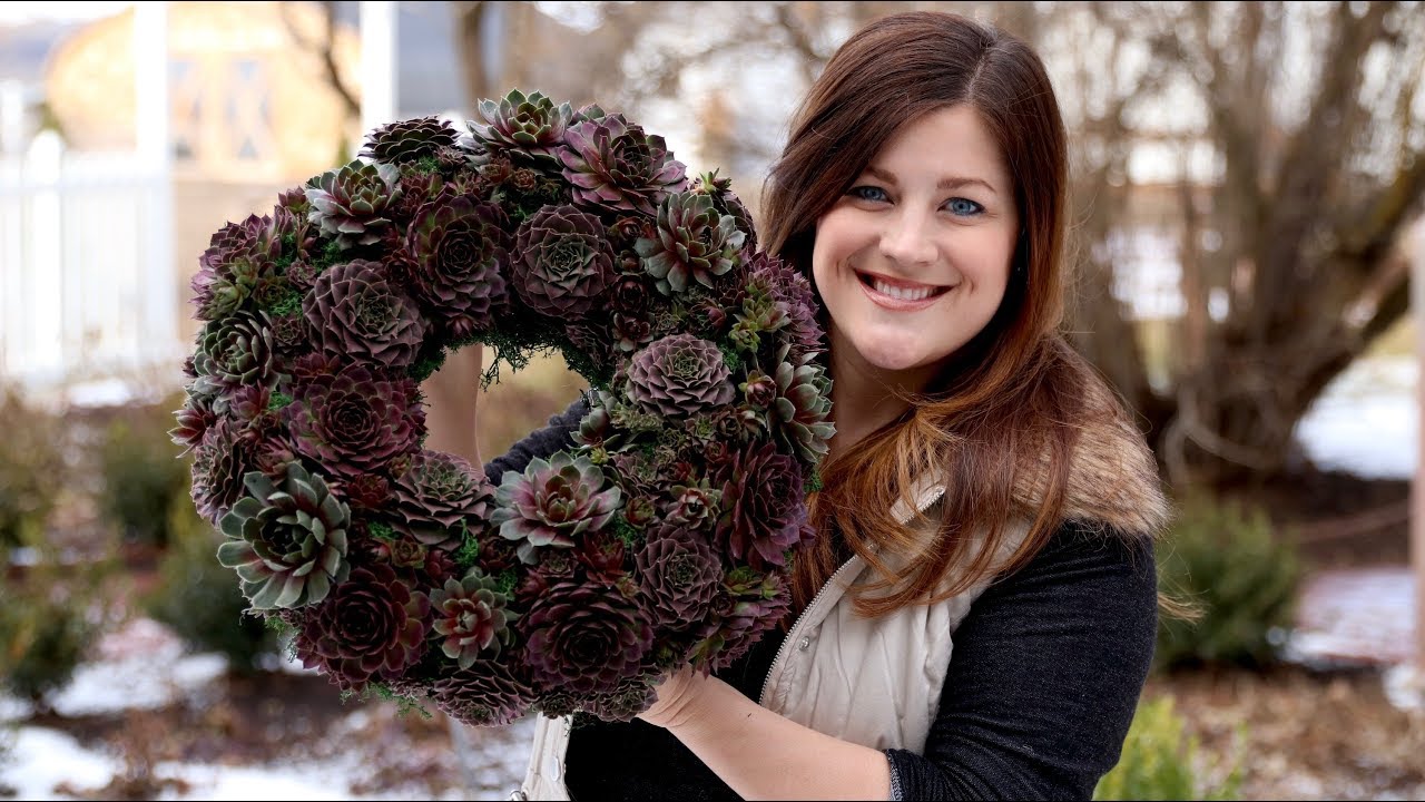 DIY Hardy Succulent Wreath! 🌿💚 // Garden Answer