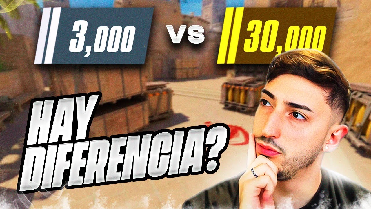 Así juega un 3.000 ELO vs un 30.000 ELO en CS 2