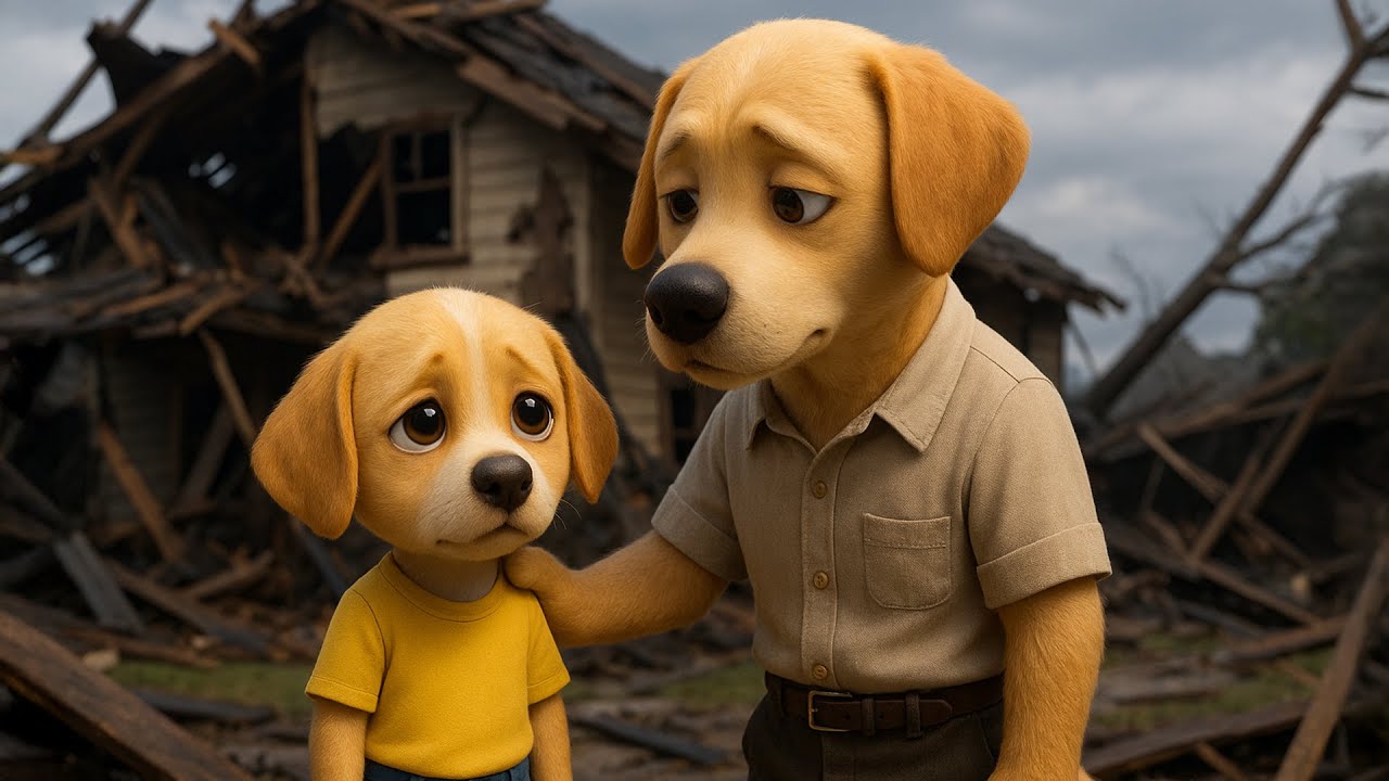Ginger and the Storm 🌪️ Rebuilding Our Home Together 🏠🐾