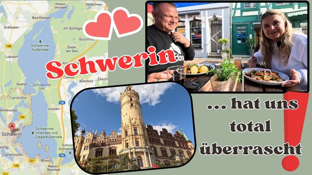 Unvergesslich‼️SCHWERIN MIT DEM WOHNMOBIL🏰Reisebericht & Tipps: Stellplatz, Altstadt & Fahrradtour..