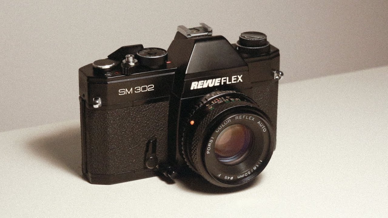 RevueFlex SM 302 - 35mm film camera (ASMR)