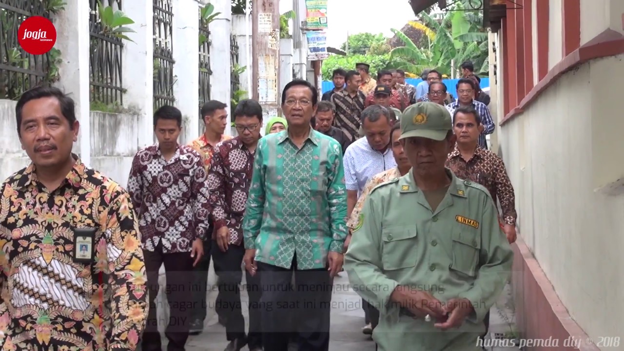 Kunjungan Gubernur DIY Ke Rumah Cagar Budaya Yogyakarta