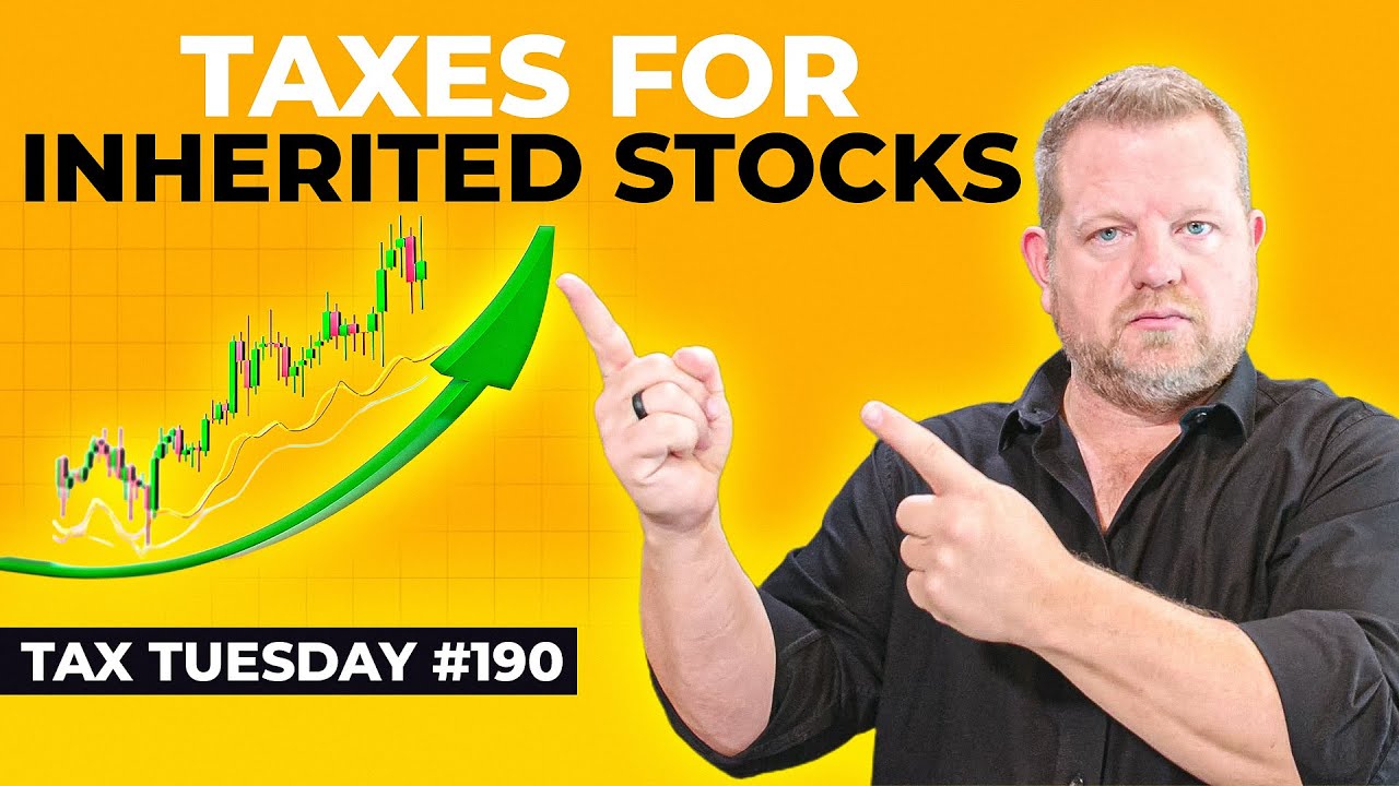 Do I Have To Pay Capital Gains Tax For Inherited Stocks | Tax Tuesday #190