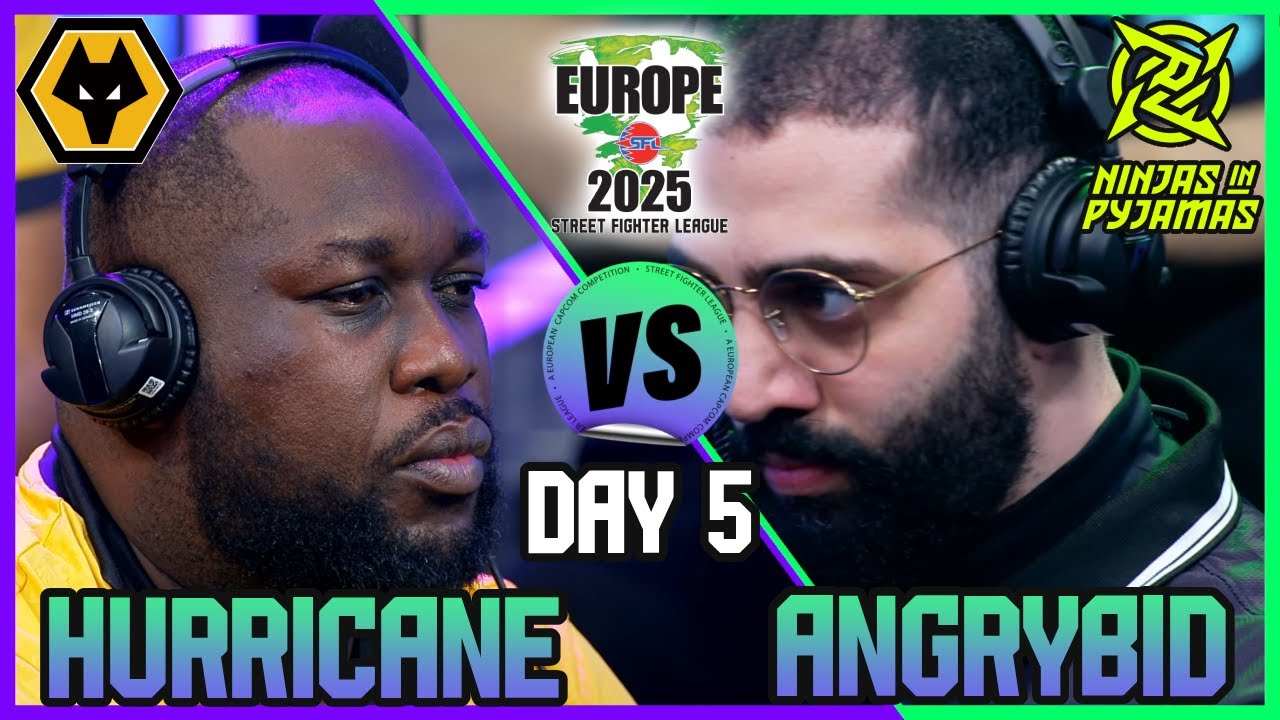 🔥 SF6 ▰ ANGRYBIRD (Акума) против HURRICANE (Кэмми) ▰ Street Fighter League: Pro-EUROPE 2025 🔥