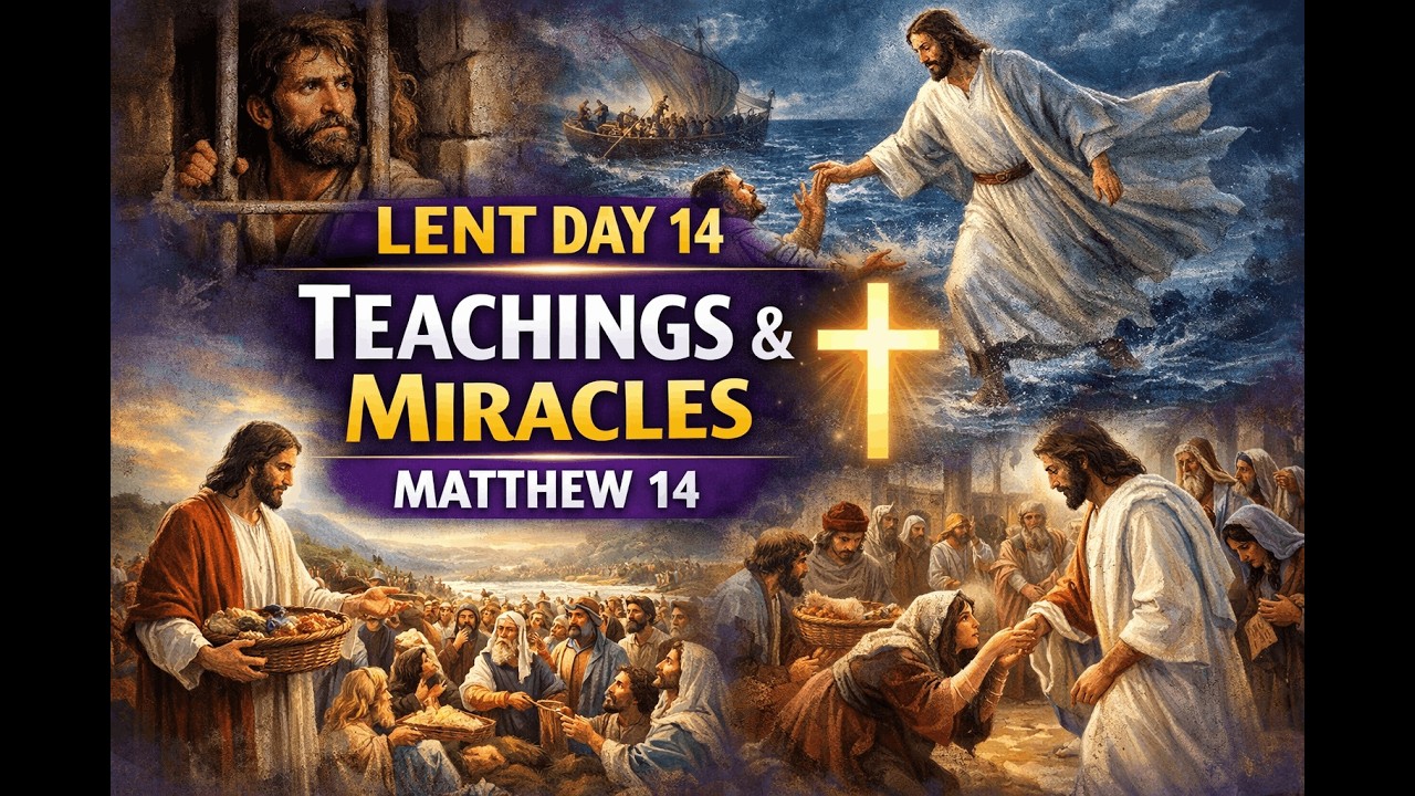 Lent Day 14 | लेंट डे 14 | Matthew 14 | मैथ्यू 14 | विश्वास की जीत
