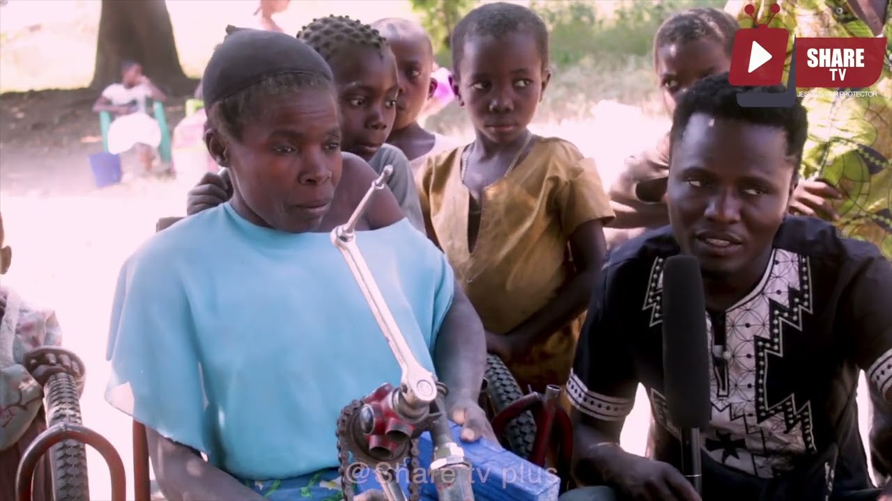 binti mlemavu asiejiweza kutoka congo afunguka bahada ya pokea vyakula tunaitaji misaada#SHARETV