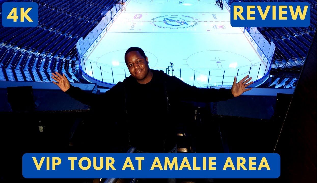 [4K] Amalie Arena Behind the Scenes VIP Tour Review