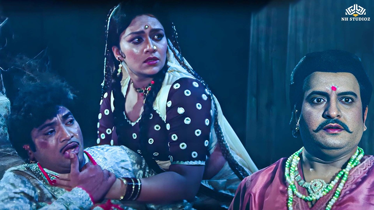 રાજાએ મેરુ અને માલનને પ્રેમ કરતા પકડી લીધા 😳| Meru Malan Gujarati Movie | Naresh Kanodia, Snehalata
