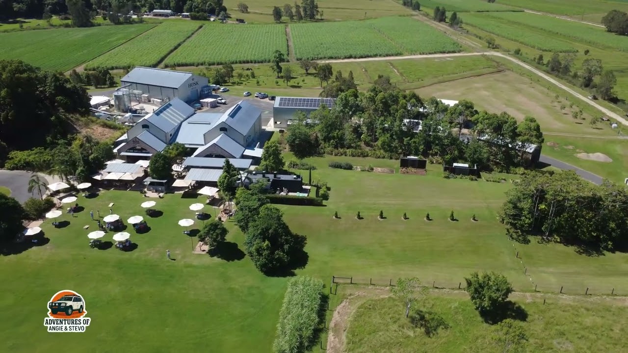 Drone Flight over Husk Rum Distillery