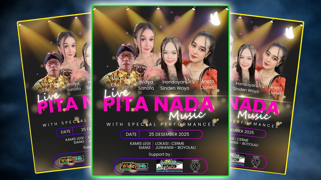🔴#live PITA NADA MUSIC // WEDDING  ANA &  IQBAL CERME, 25/12/25 // STK AUDIO / DAFFA AUDIO / WIDJAYA