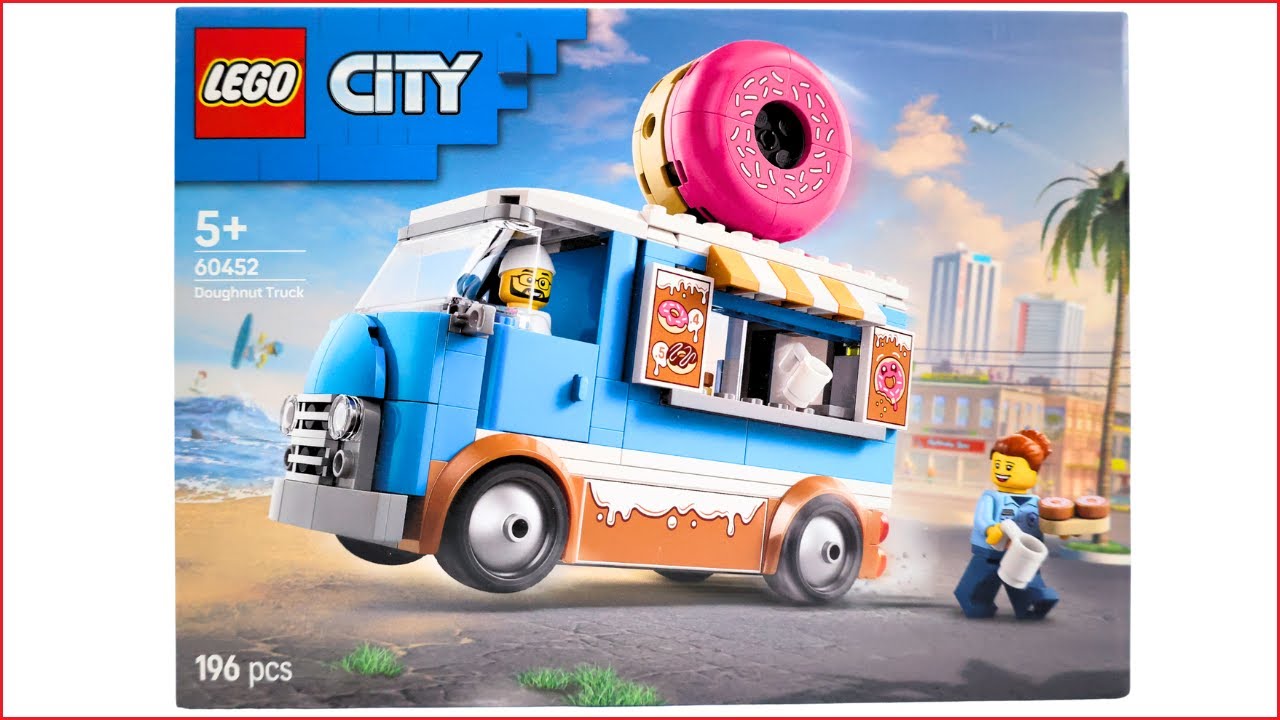 LEGO City 60452 Donut Truck Speed Build