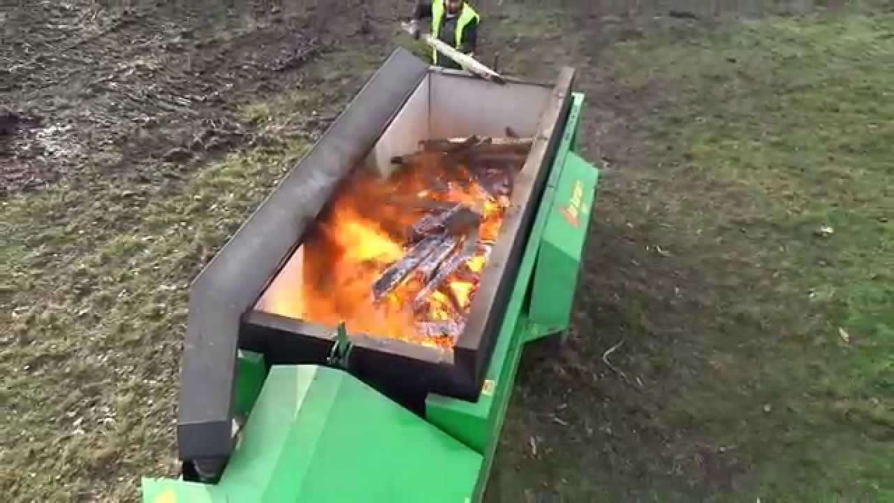 Burnboss Mobile Trailer Air Burner / Airburner