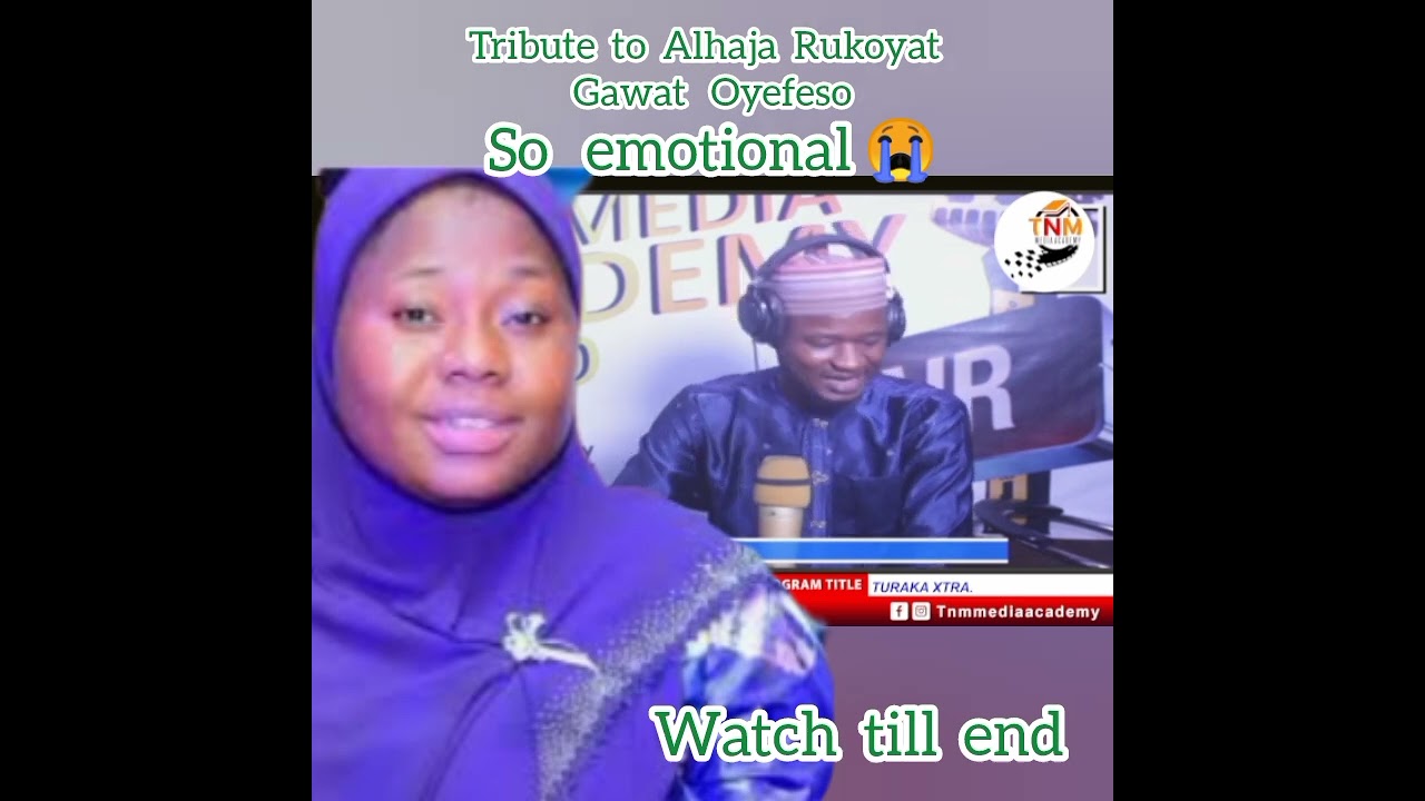 Tribute to Alhaja Rukoyat Gawat Oyefeso RIP