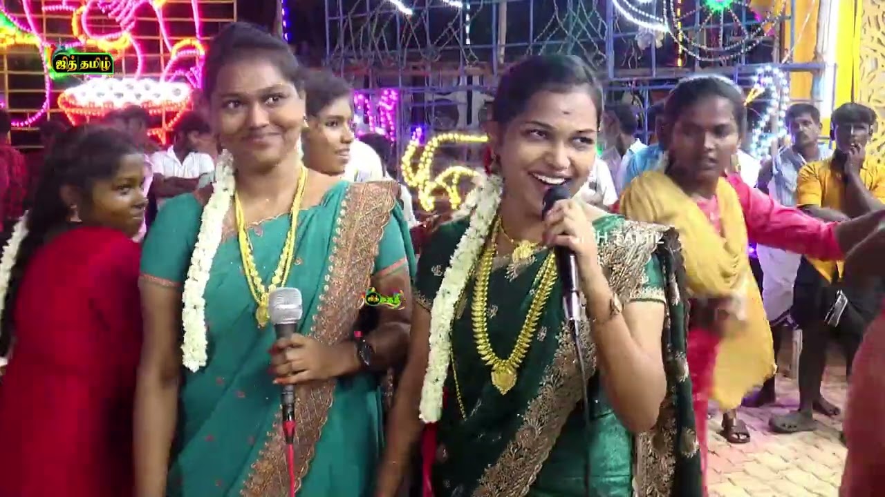 💥கராத்தே செல்வின் நாடார் பாடலை சிறப்பாக பாடிய 💚சத்யா செல்வின் கலக்கலான கும்மி பாட்டு #jithtamil