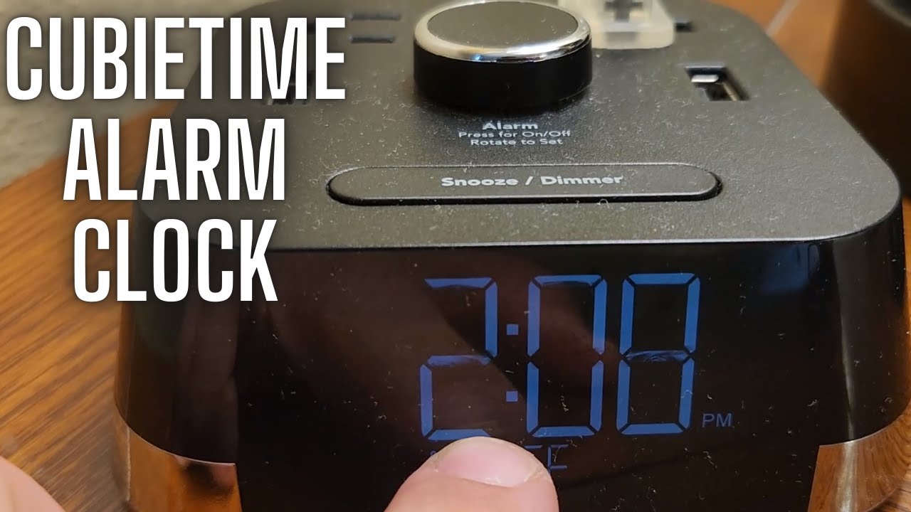 The Original Brandstand CubieTime | Convenient Alarm Clock Charger