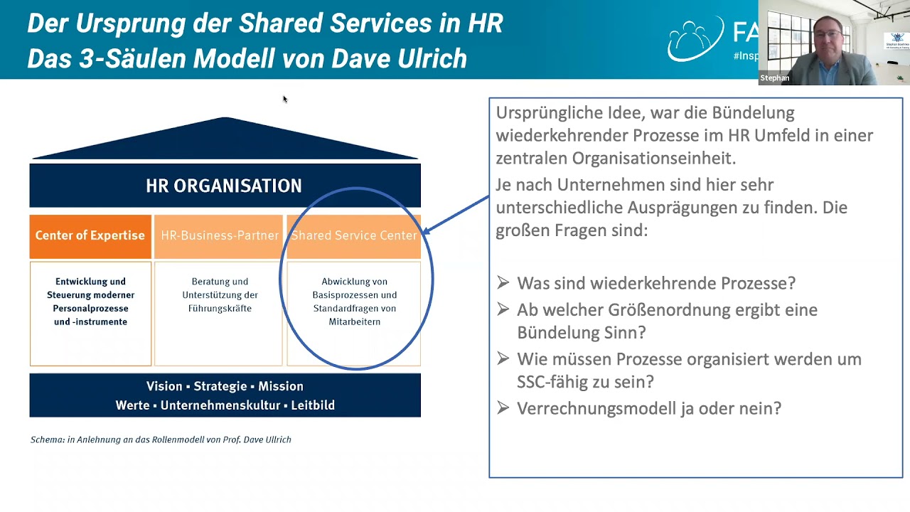 Webinaraufzeichnung: HR Shared Service Center noch trendy oder schon Schnee von gestern?!
