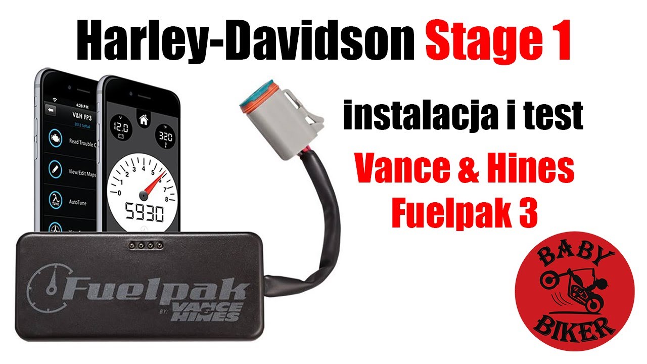 Harley-Davidson po Stage 1 - Instalacja i test Vance & Hines Fuelpak 3!