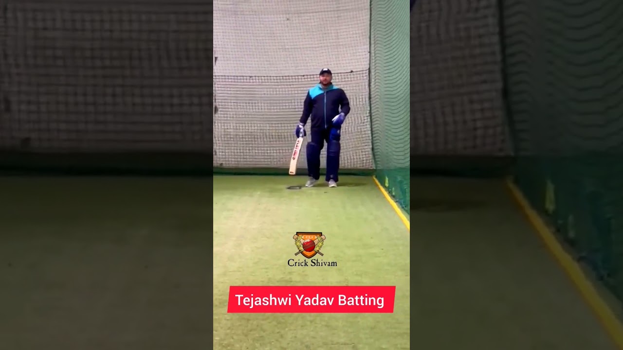 Bihar Deputy Chief Minister Shree Tejashwi Yadav ji Batting#tejashwiyadav #bihar  #youtubeshorts