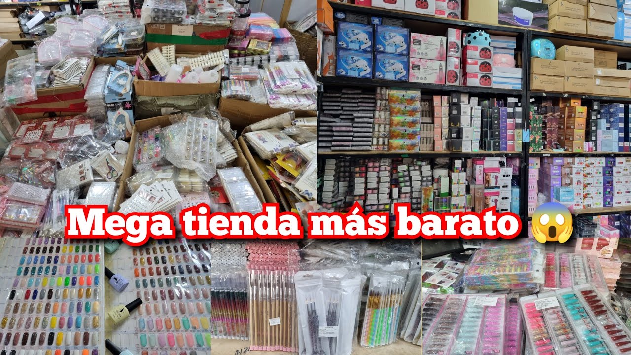 MEGA TIENDA con material y accesorios para poner las  UÑAS y PESTAÑAS
