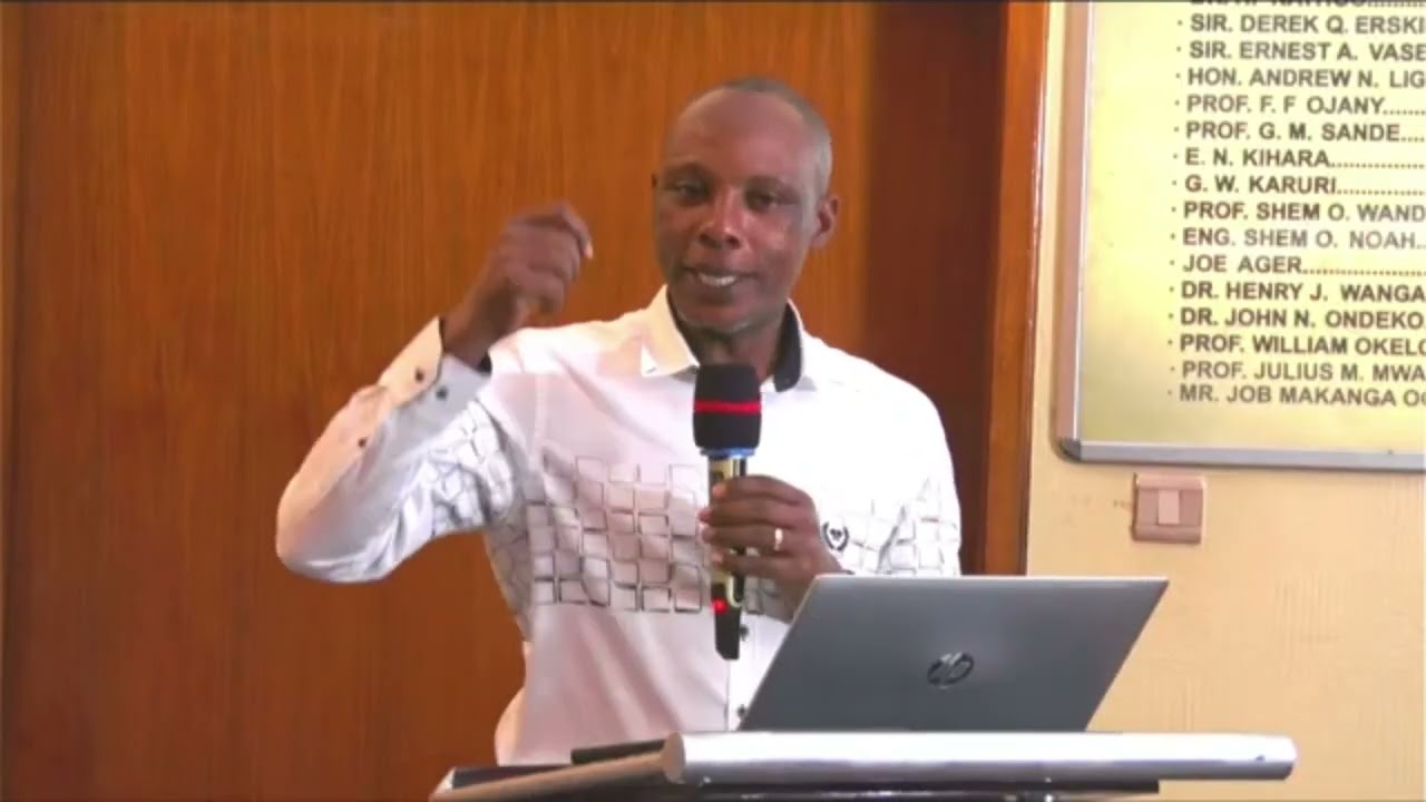 Nyumba Sacco Education Day 2025 Guest Speaker Professor Ng'ang'a Gachara
