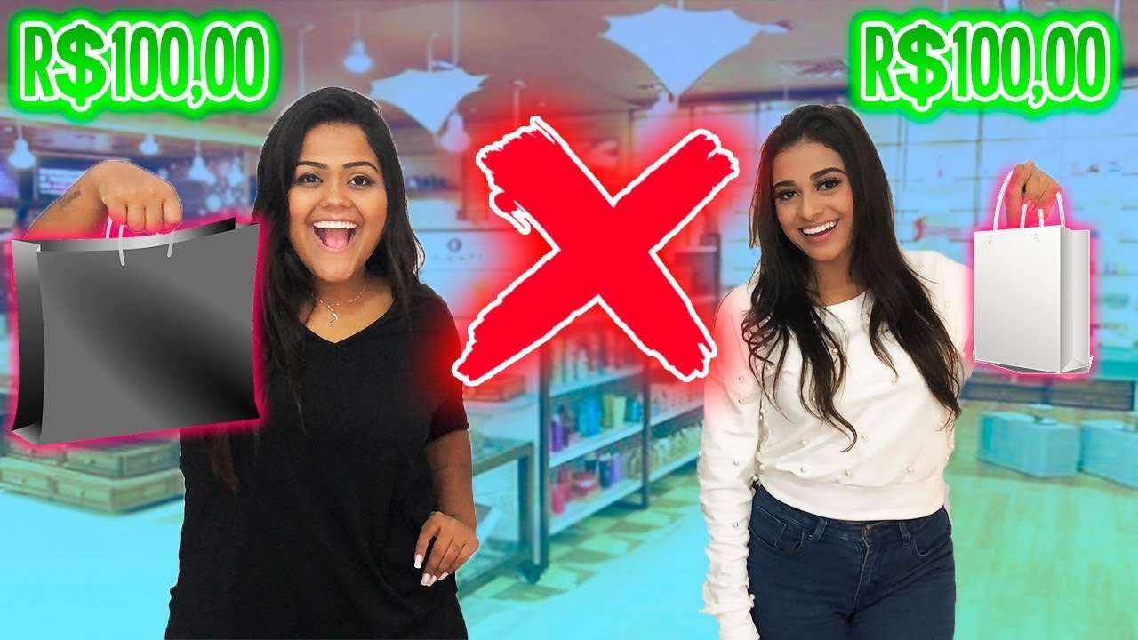 DESAFIO DOS 100 REAIS DE COSMÉTICOS !!!