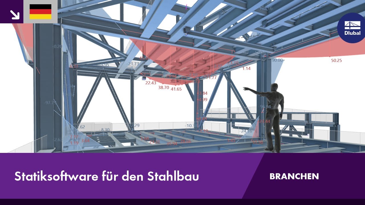 Statiksoftware f&uuml;r den Stahlbau | RFEM 6 & RSTAB 9 von Dlubal Software