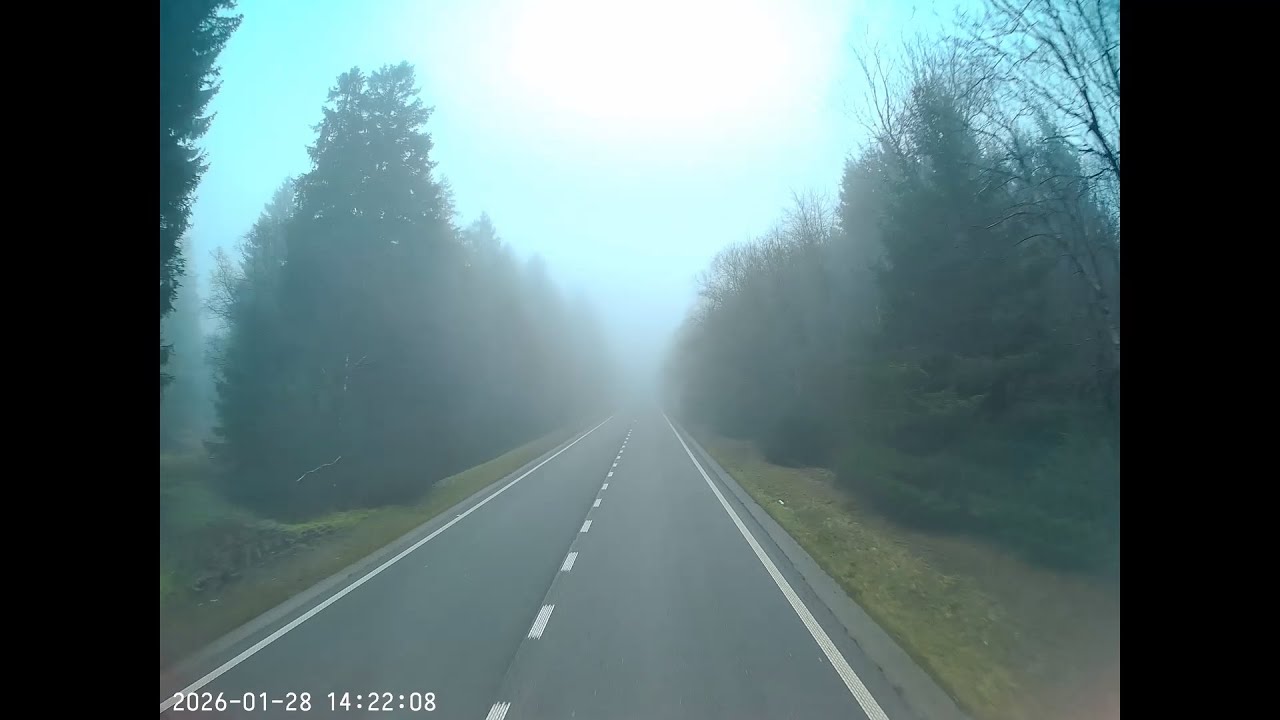 POV: You have 0% visibility in a 40-ton truck 😶‍🌫️