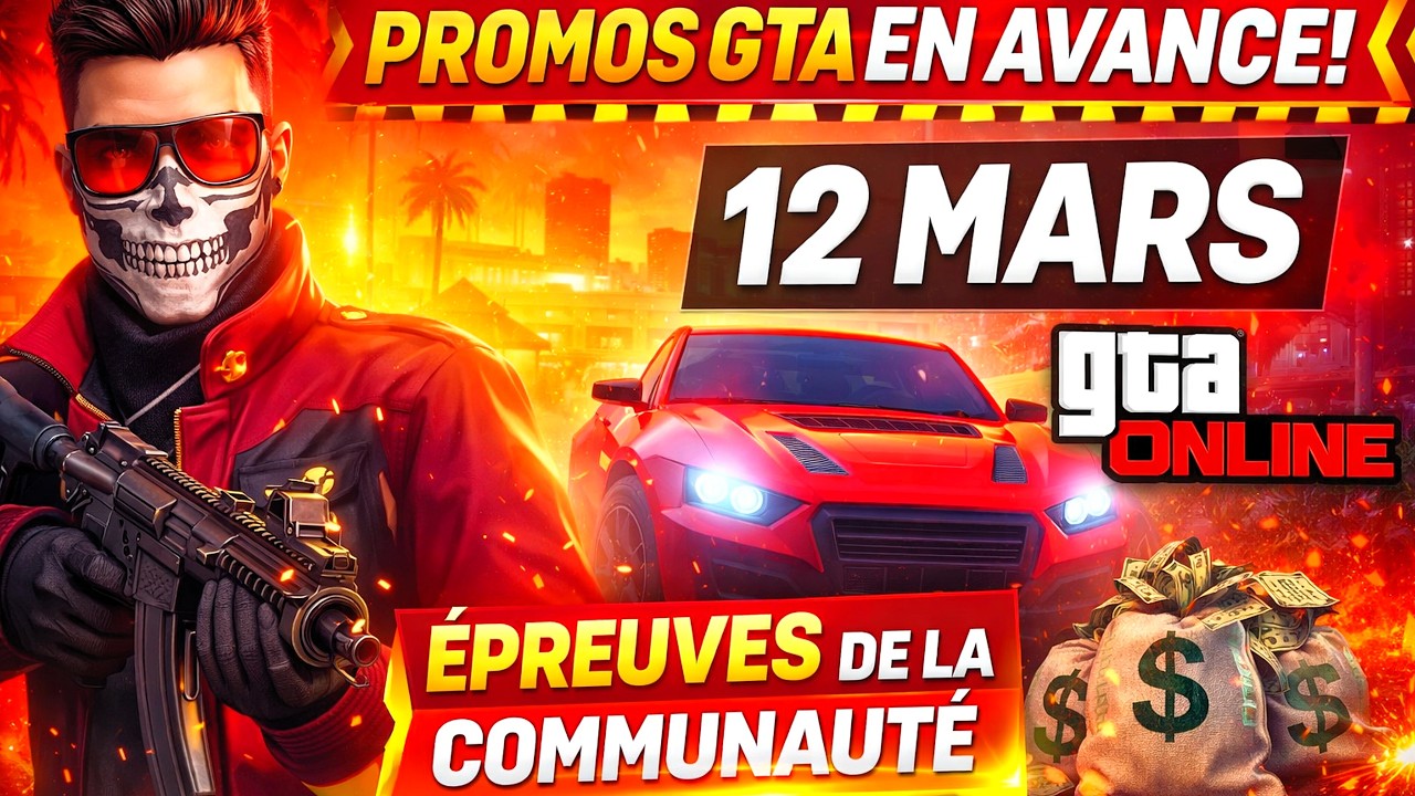 🔴ROCKSTAR OFFRE 1MILLIONS DE DOLLARS 💸GROS BONUS GAIN EPREUVES COMMUNAUTÉ !