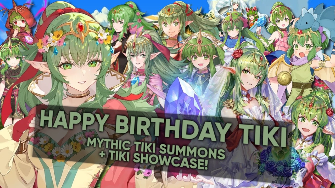 HAPPY BIRTHDAY TIKI! Mythic Tiki Summons! | Fire Emblem Heroes